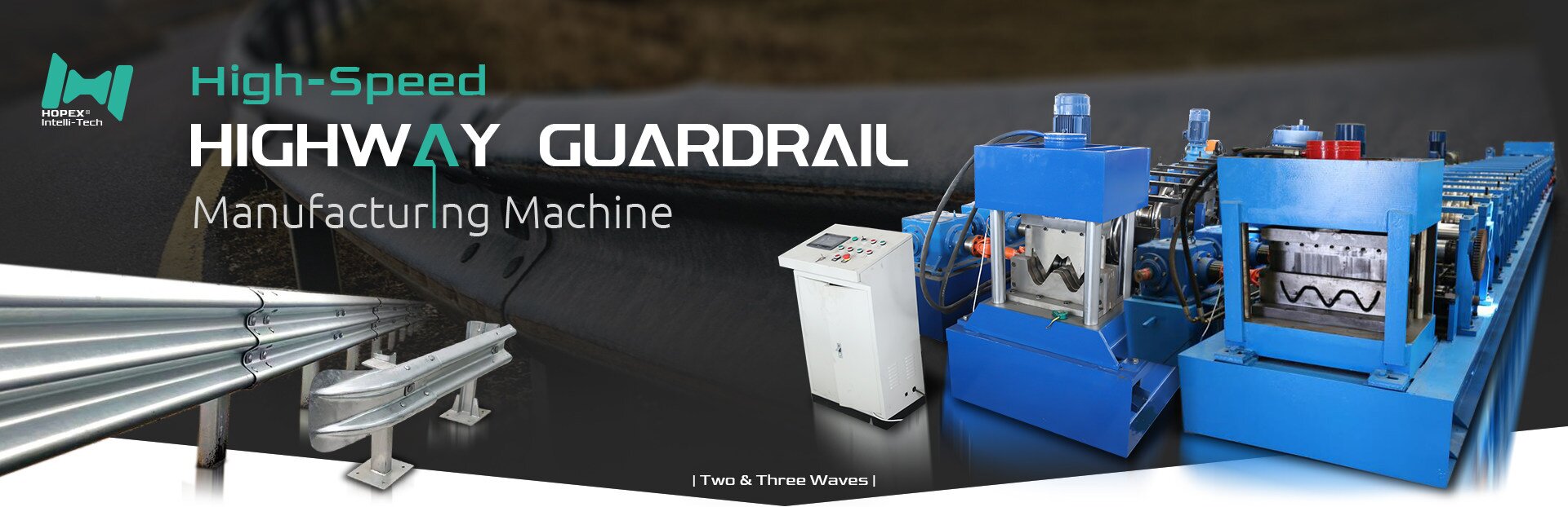 Highway Guardrail Roll Forming Machine Line