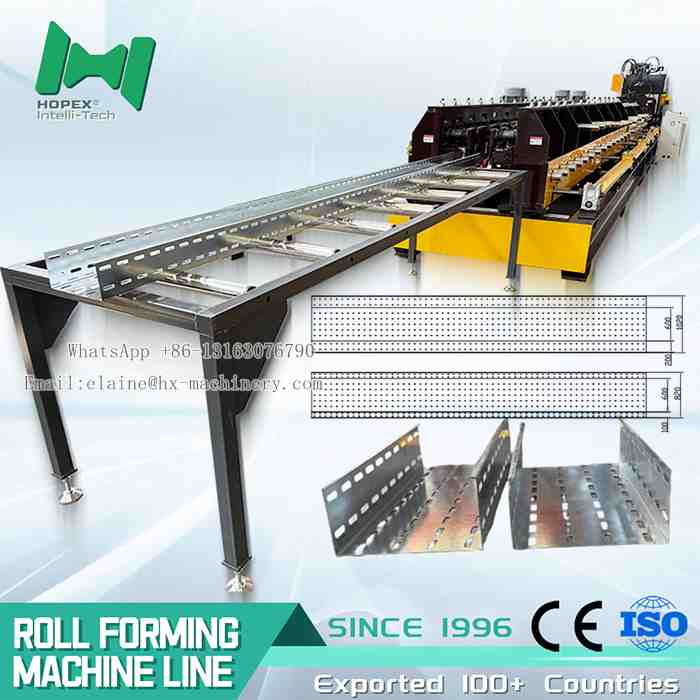 HOPEX Fully Automatic perforated cable tray machine