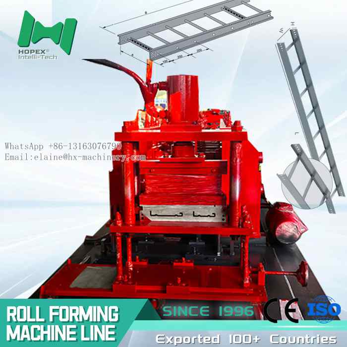 HOPEX Fully Automatic cable ladder tray roll forming machine