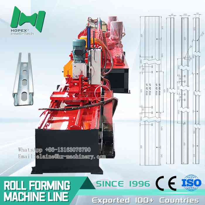 HOPEX solar structure manufacturing machine