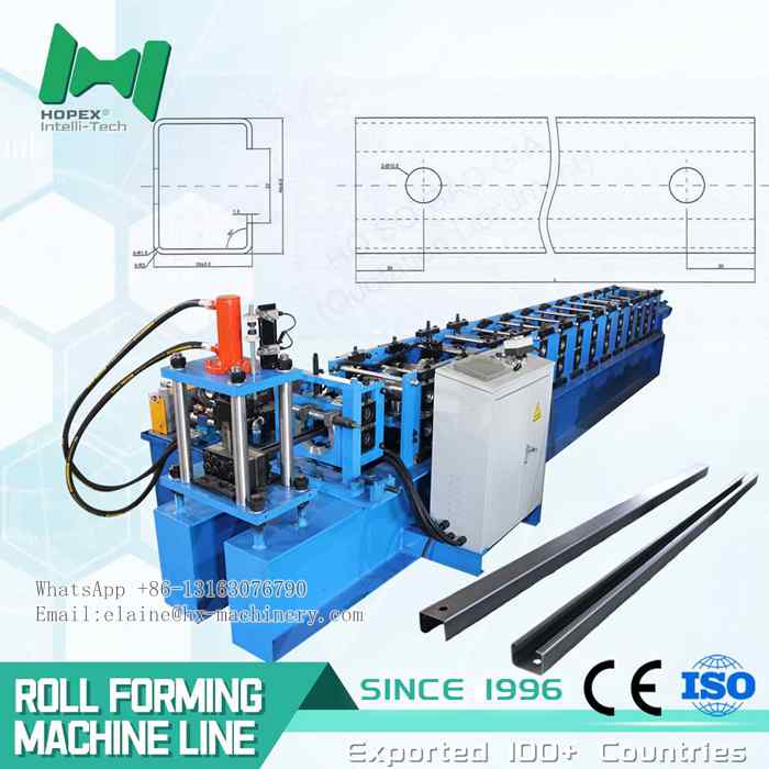 HOPEX post roll forming machine