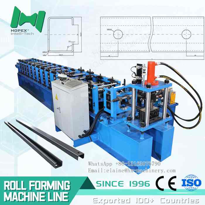 HOPEX rack shelf roll forming machine