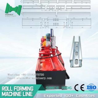 HOPEX unistrut channel roll forming machine